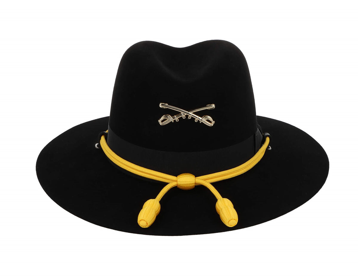 Vintage Faux‎ Cavalry Sequinedvery Glam  hat The Voodoo Child hat with a cavalry style brim made step by  main image 2