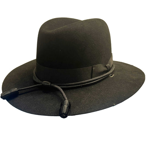 Hat Cord - Black Chaplain