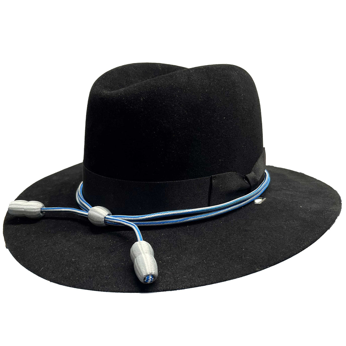 cavalry hat cord hat braid light blue and grey military  display picture 1