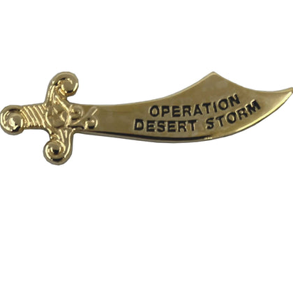 Operation Desert Storm Saber Pin