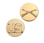 Infantry Branch Insignia - Enlisted Crossed Rifles Set