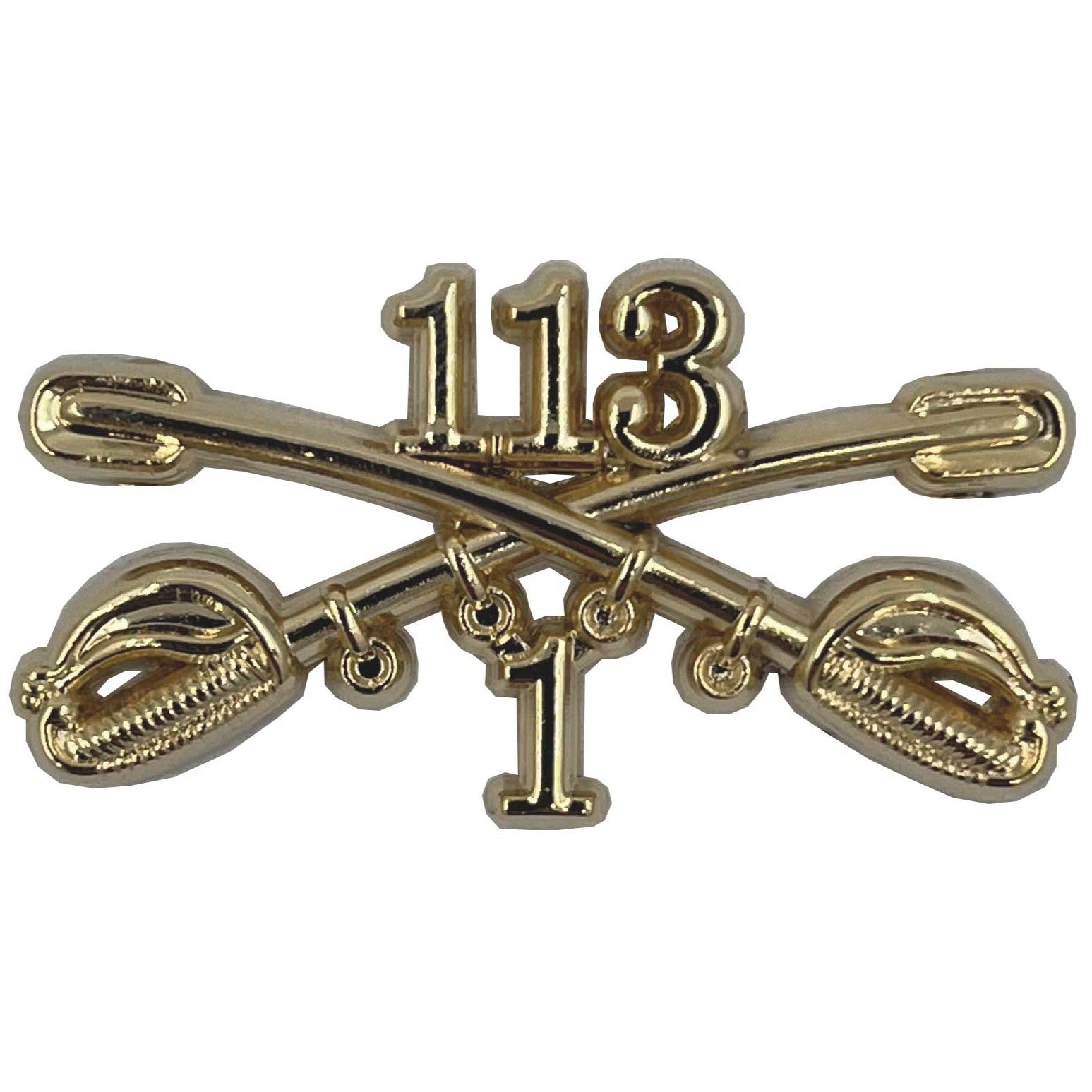 1-113 Regimental Crossed Sabers Standard – CavHooah.com