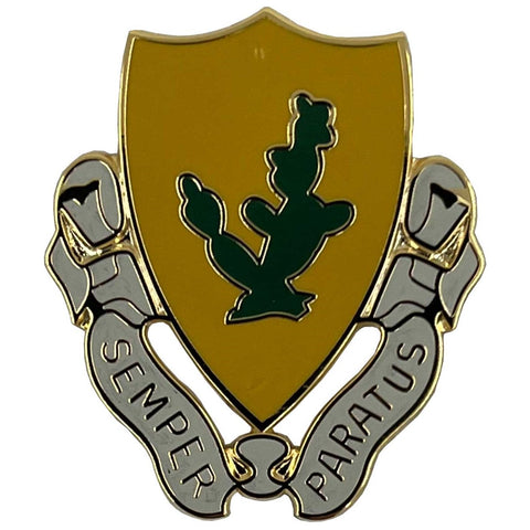 12th Cavalry Distinctive Unit Insignia Crest "SEMPER PARATUS"