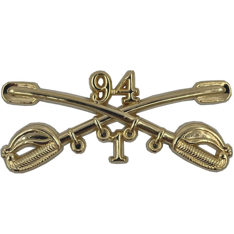 1-94 Cavalry Regimental Cross Sabers Large