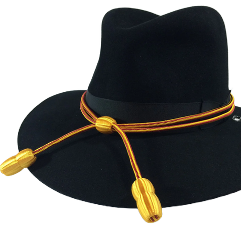 Hat Cord - Red / Yellow w/Yellow  Acorns Ordnance