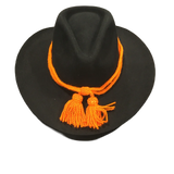 Civil War Style Hat Cord - Orange Signal