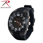 XLarge Military Style Analog & Digital Display Watch-Black