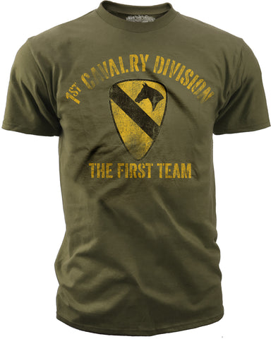 1st Cavalry T-Shirt, Olive