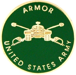 U.S. Army Armor Branch Pin - Armored Cavalry