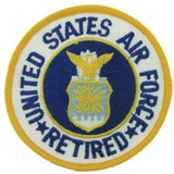 US Air Force Retired Patch - Small