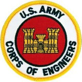 US Army Corps of Engineers Patch - Small