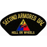 2nd Armored Division Hell on Wheels Patch