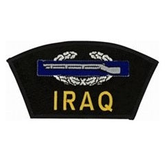 Iraq Vet Combat Infantry Badger Patch