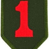 1st Infantry Division Patch - Small