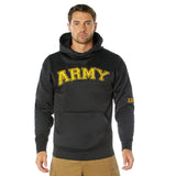 Army Pullover Hoodie - Black
