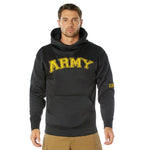 Army Pullover Hoodie - Black