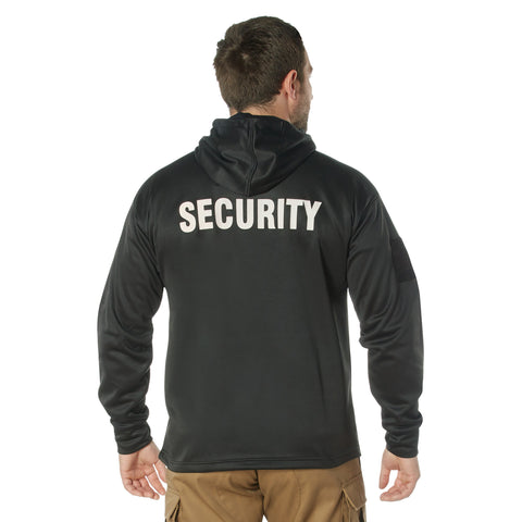 Security Concealed Carry Hoodie in Black