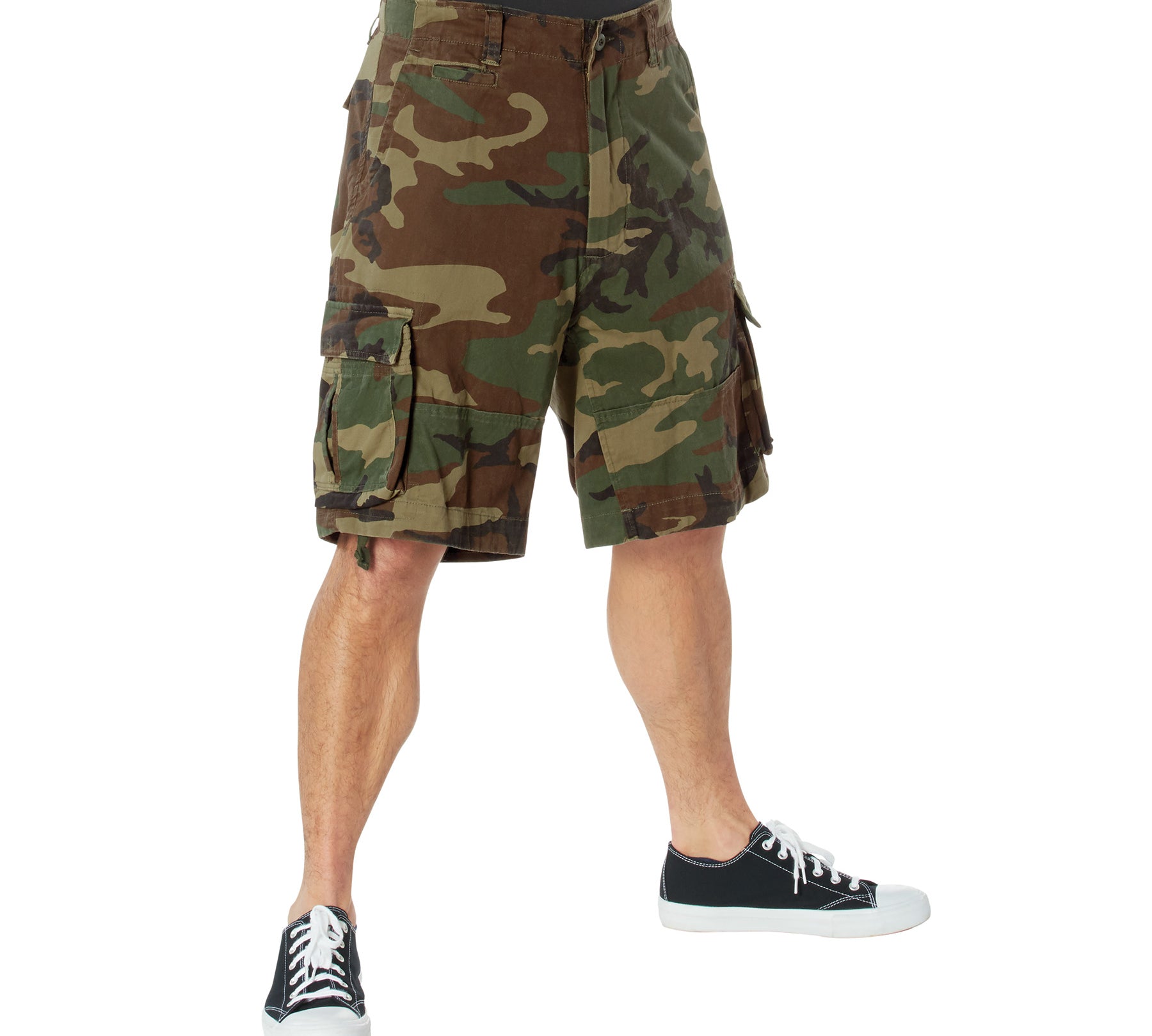Vintage Utility Cargo Shorts