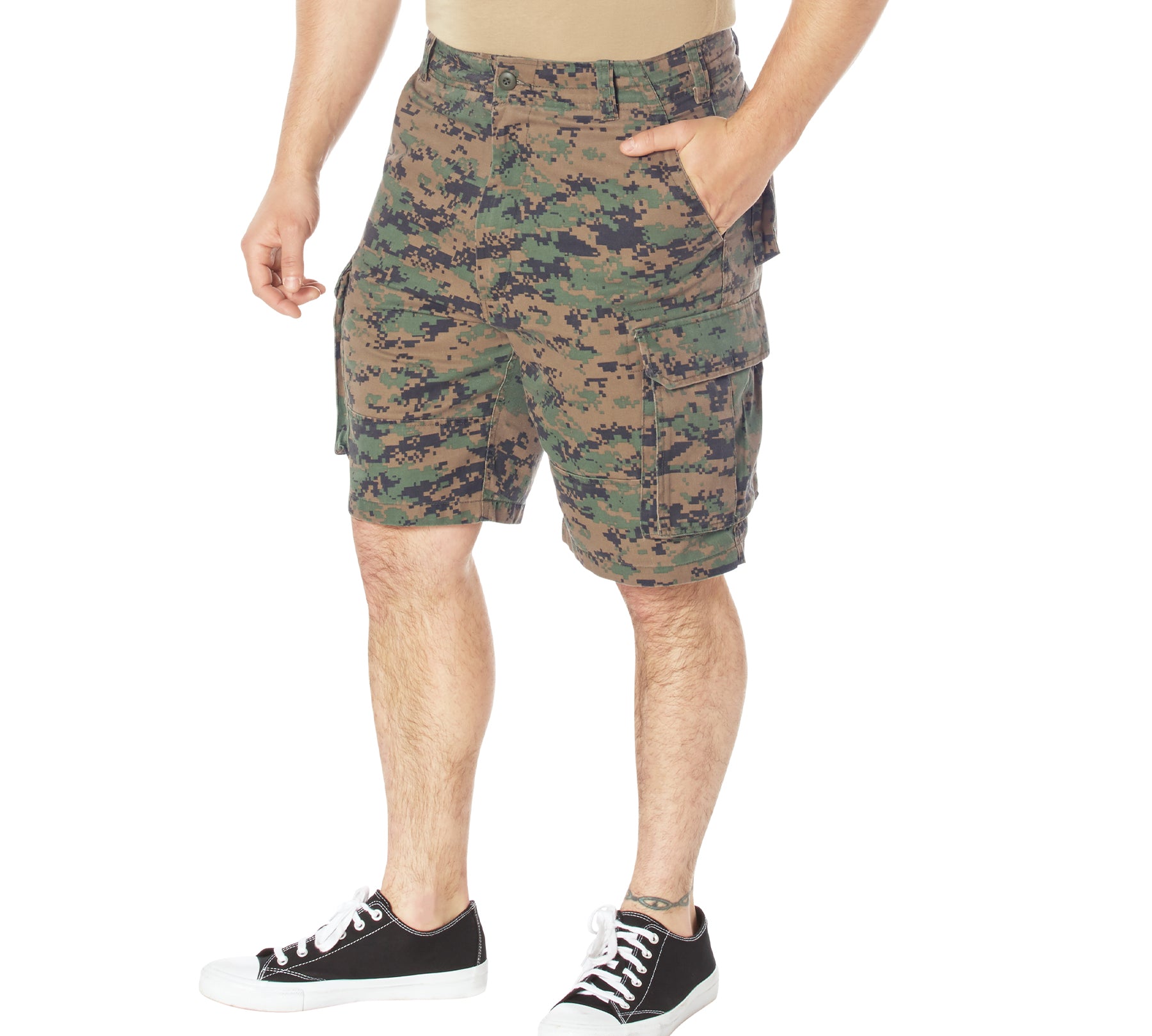 Vintage Paratrooper Cargo Shorts