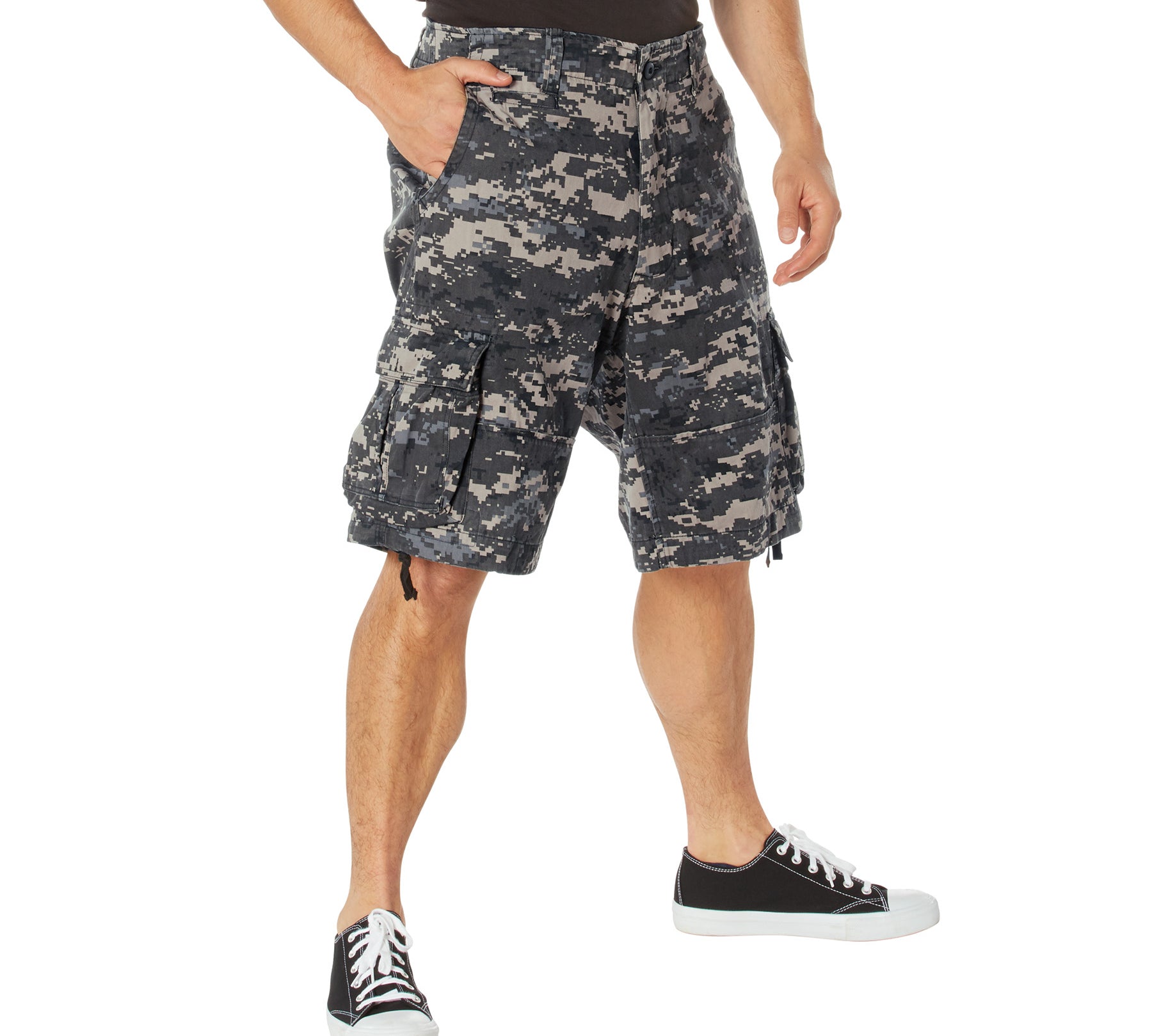 Vintage Utility Cargo Shorts
