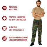 Vintage Vietnam Rip-Stop Fatigue Pants