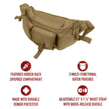 Tactical Concealed Carry Waist Pack
