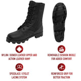 Speedlace Jungle Boots 9" - Black