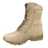 Forced Entry Deployment Boots With Side Zipper 8" - Tan