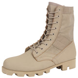 Military Jungle Boots 8" - Desert Tan
