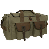 Long Journey Canvas Travel Bag - Olive Drab