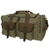 Long Journey Canvas Travel Bag - Olive Drab