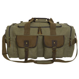 Long Journey Canvas Travel Bag - Olive Drab