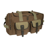 Long Journey Canvas Travel Bag - Brown