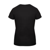 Womens Distressed US Flag Long T-Shirt