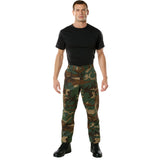Camo Tactical BDU Pants - Woodland Camo