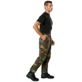 Camo Tactical BDU Pants - Woodland Camo