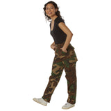 Camo Tactical BDU Pants - Woodland Camo