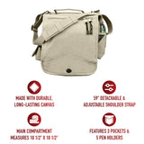 Canvas M-51 Engineers Field Bag - Khaki