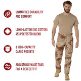 Camo Tactical BDU Pants - 6-Color Desert Camo