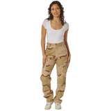 Camo Tactical BDU Pants - Tri-Color Desert Camo