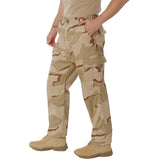 Camo Tactical BDU Pants - Tri-Color Desert Camo