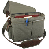 Canvas Trailblazer Laptop Bag - Olive Drab