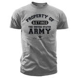US Army Property of the Army Retired Mens T-Shirt