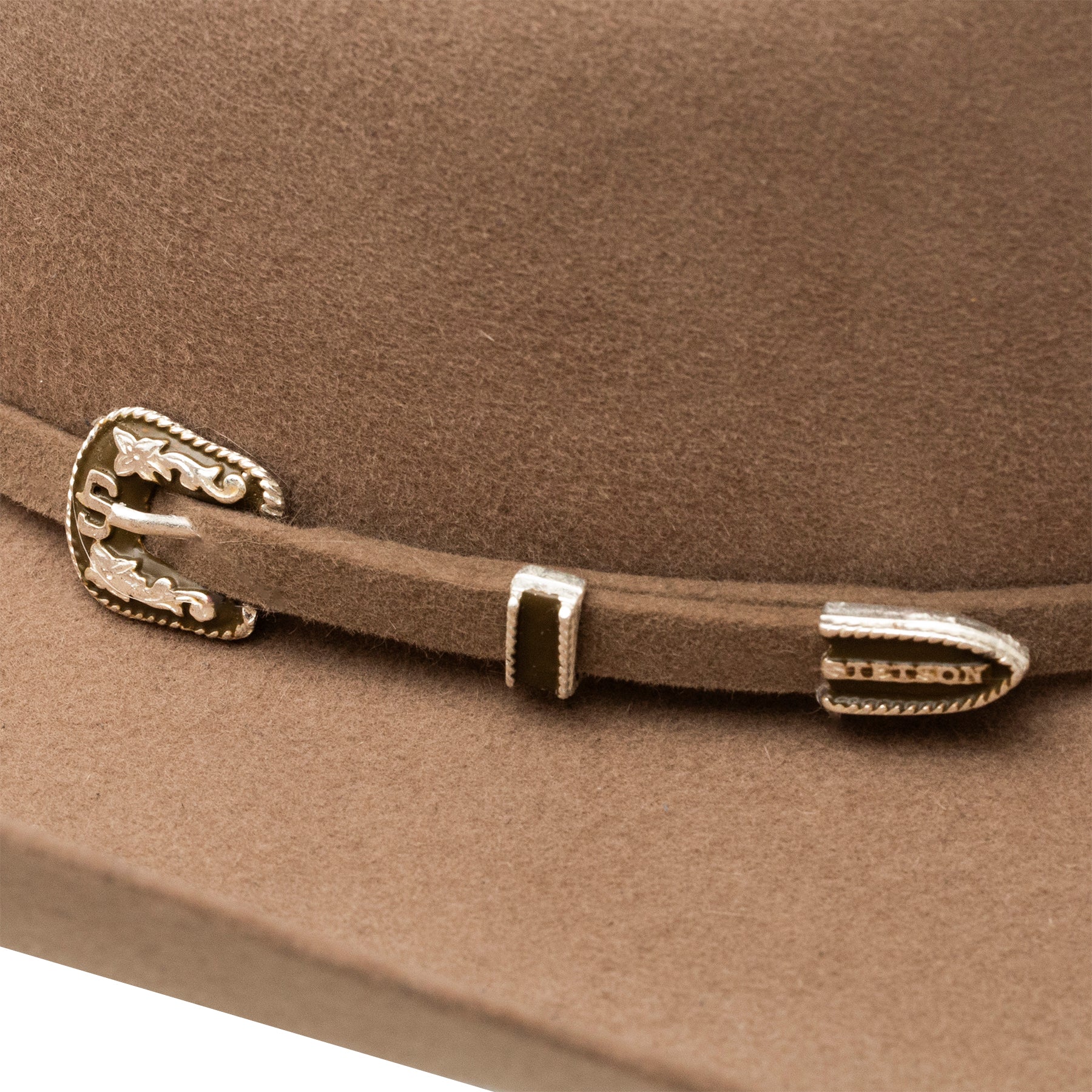 The Stetson USA 250 Collection Skyline 6X Cowboy Hat Buckle