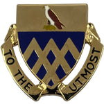 101st Cavalry Regiment Distinctive Unit Insignia DUI "TO THE UTMOST" Set
