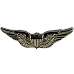 Mini Aviator Wings 1" Bright Finish