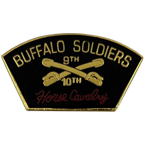 10th Cavalry Lapel Pin - Buffalo Soldiers