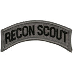Recon Scout Tab Patch Grey