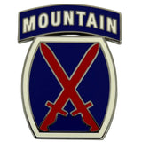 10th Mountain Division Combat Service Identification Badge (CSIB)