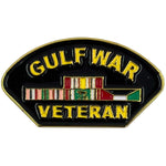 Gulf War Veteran with Ribbons Pin
